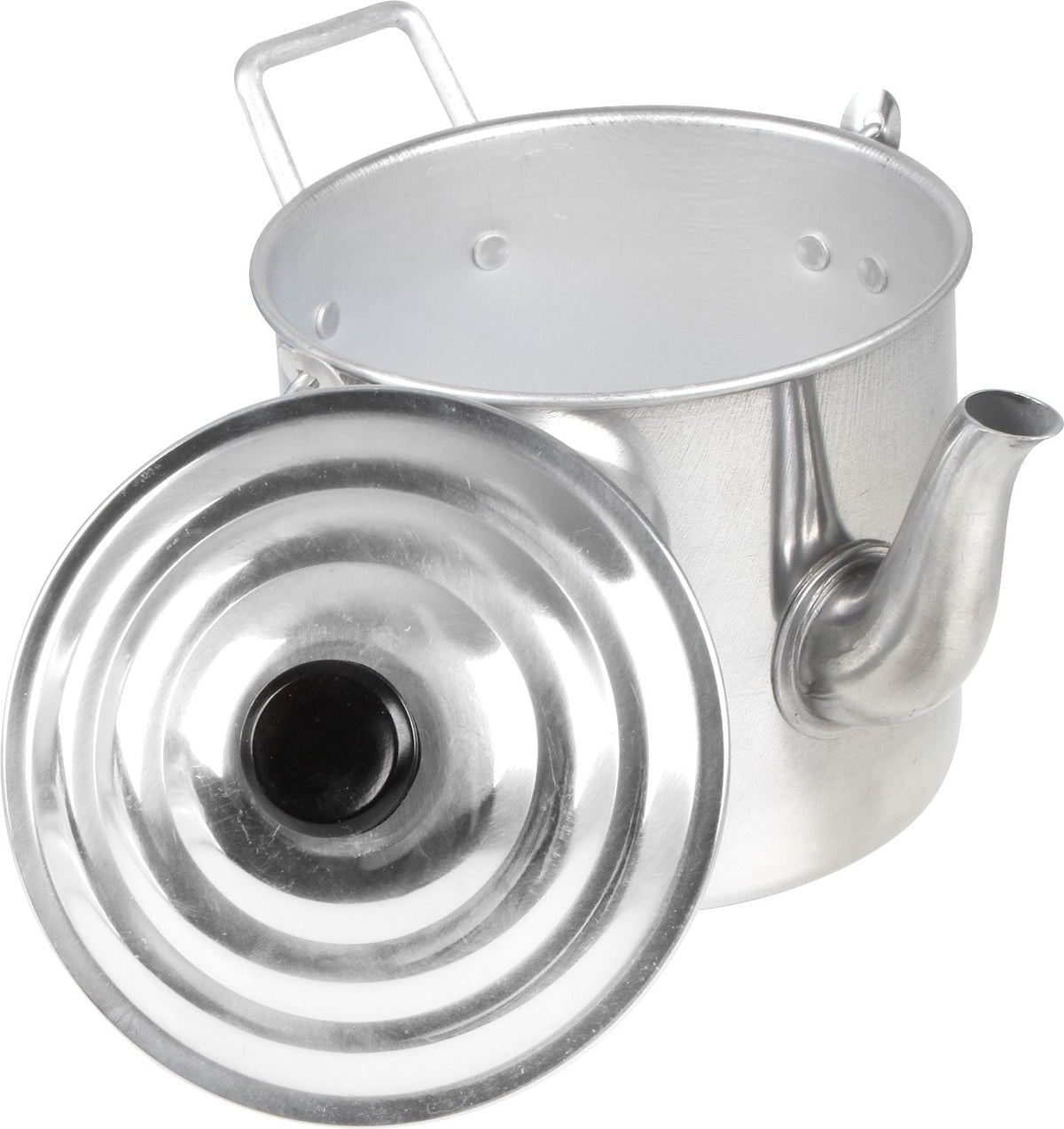 Wildtrak 2.8L Aluminium Billy Teapot with Handle and Lid - view 9