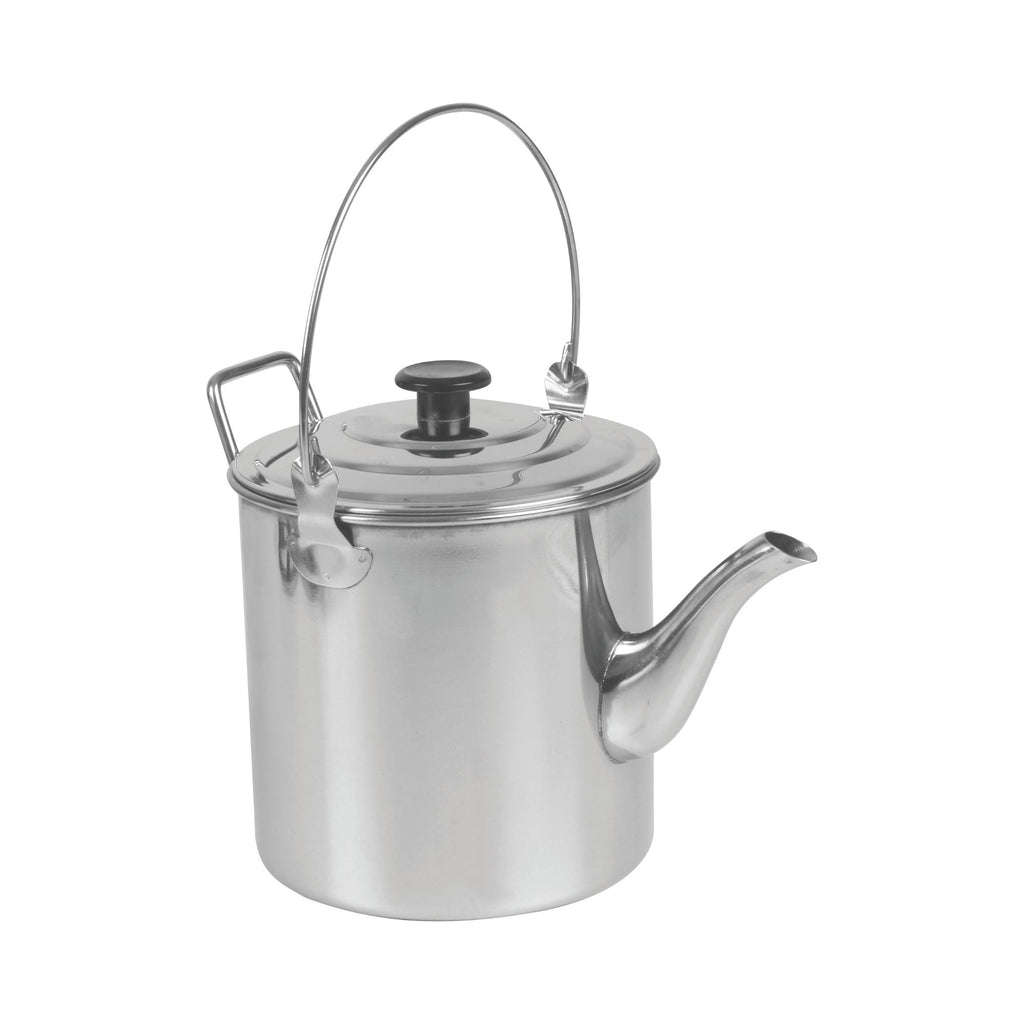 Wildtrak 2.8L Stainless Steel Billy Teapot with Handle and Lid - view 5