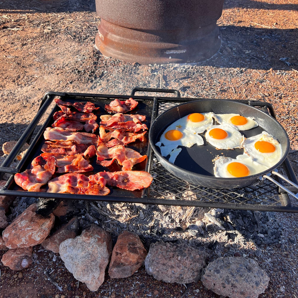 Wildtrak Large Flat Plate and Grill Camp Cooker with Carry Bag 65x42.5cm - view 2
