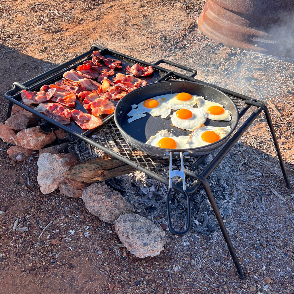 Wildtrak Large Flat Plate and Grill Camp Cooker with Carry Bag 65x42.5cm - view 3