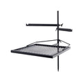 Wildtrak Heavy-duty Adjustable Frontier Cooking Grill Combo 70x60x40cm