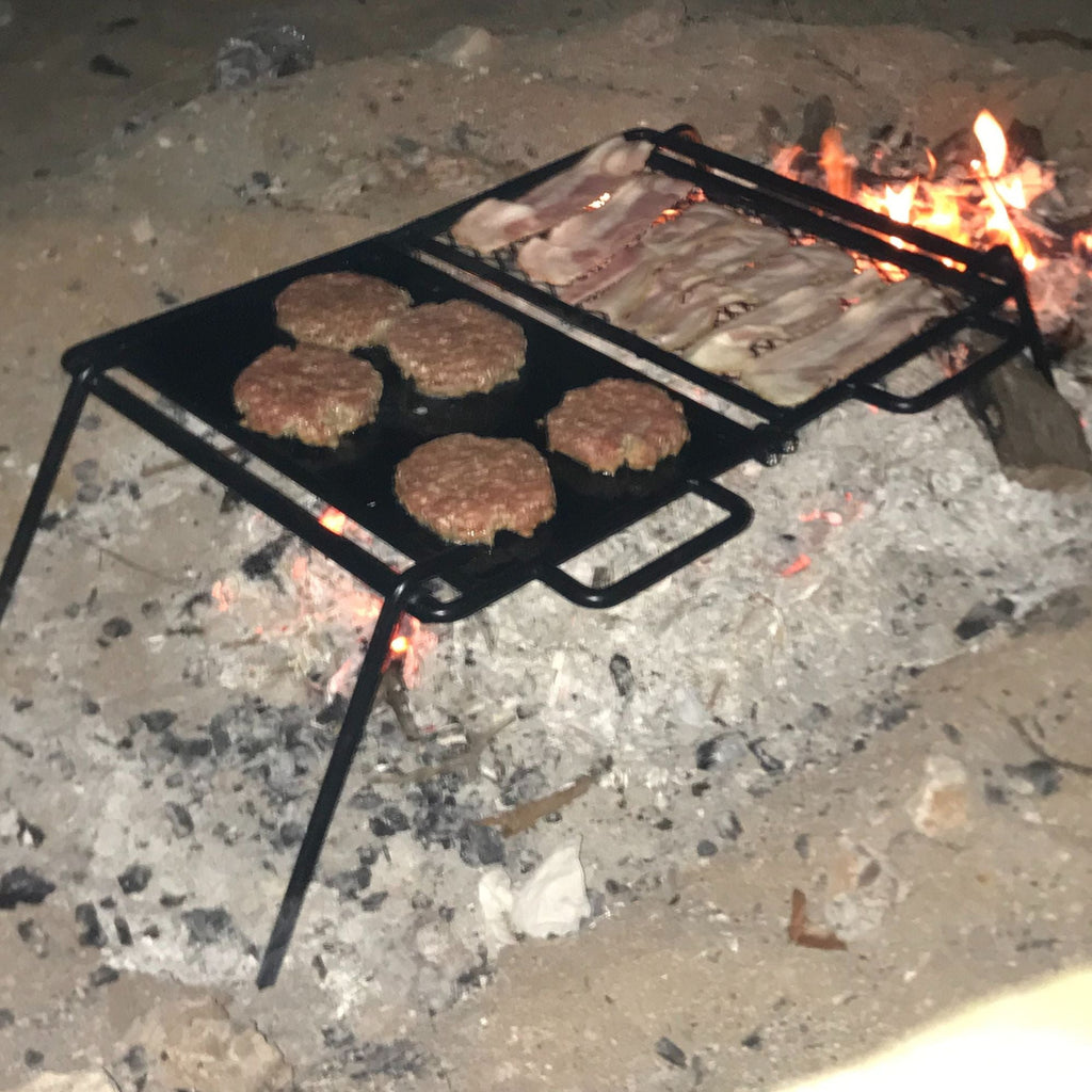 Wildtrak Fold in Half Flat Plate and Grill 58x46.5x25cm - view 3