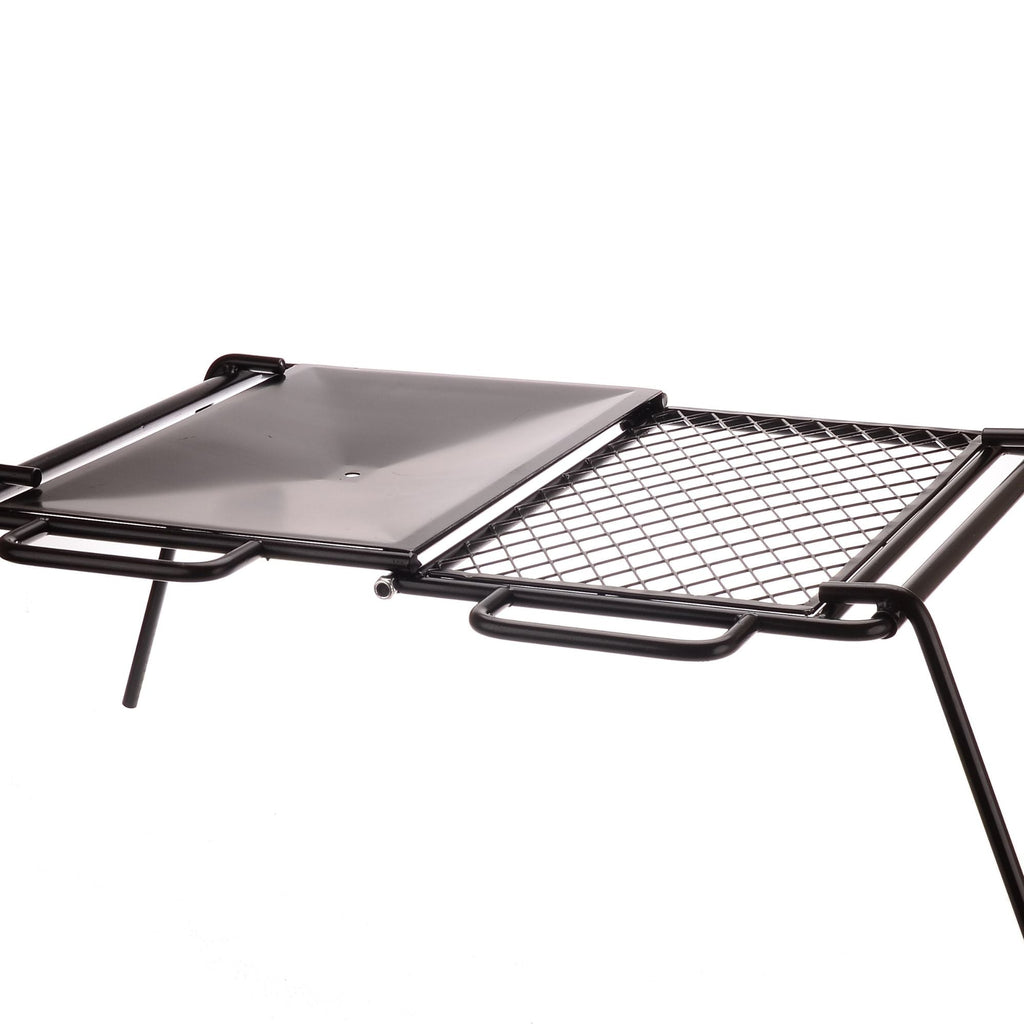 Wildtrak Fold in Half Flat Plate and Grill 58x46.5x25cm - view 5