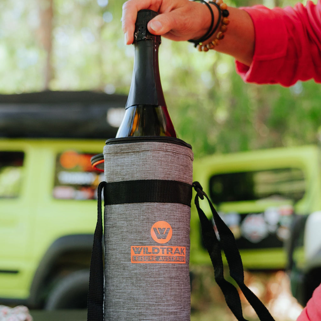 Wildtrak 1.5L Staycool Wine Bottle Soft Cooler Bag with Shoulder Strap - view 4