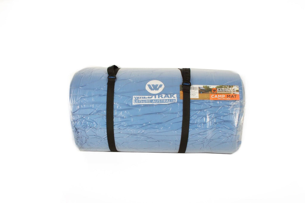 Wildtrak Single 50mm Open Cell Camping Mat 190 x 60 x 5cm, Blue - view 8