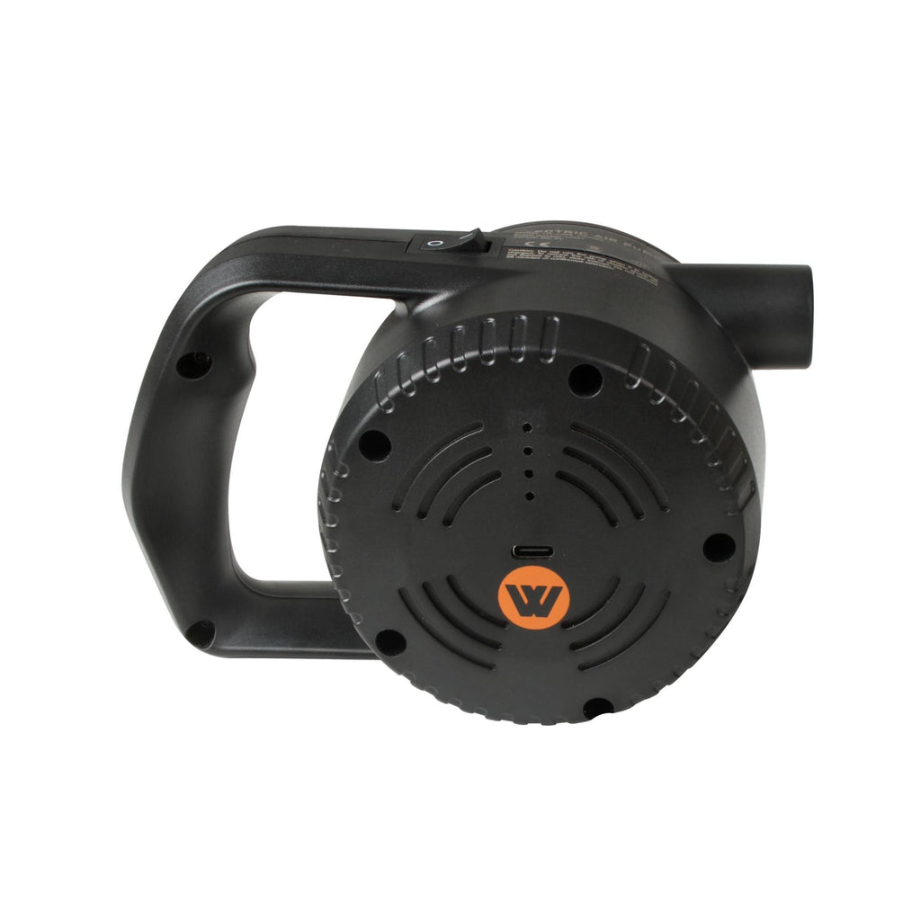 Wildtrak Rechargeable Portable Electric Air Pump with 3 Nozzle, Inflate/Deflate