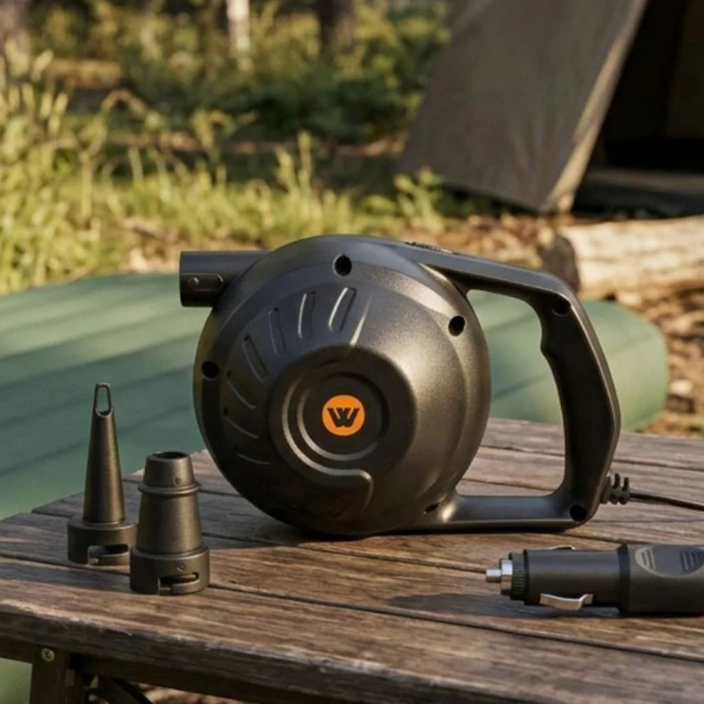 Wildtrak 12V Portable Electric Air Pump, Low Noise, Inflate/Deflate - view 6