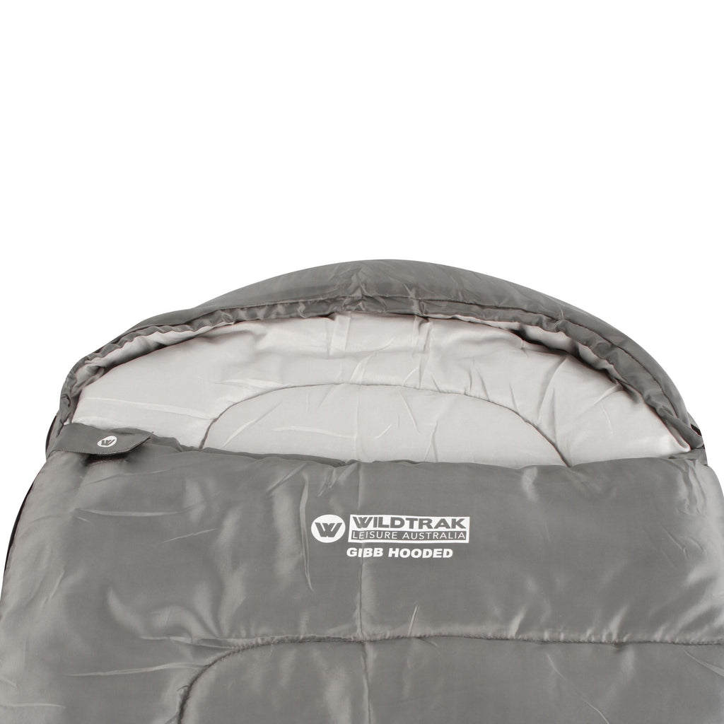 Wildtrak +10°C to +15°C Gibb Hooded Sleeping Bag, 70 x 215cm - view 5