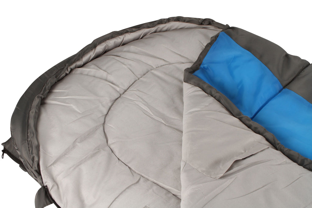 Wildtrak +5°C to +10°C Forrest Junior Kids/Youth Hooded Sleeping Bag, 65 x 205cm - view 10