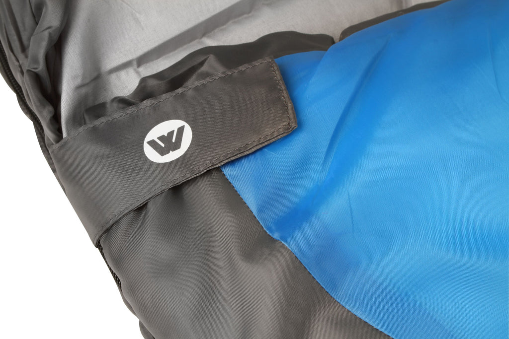 Wildtrak +5°C to +10°C Forrest Junior Kids/Youth Hooded Sleeping Bag, 65 x 205cm - view 11