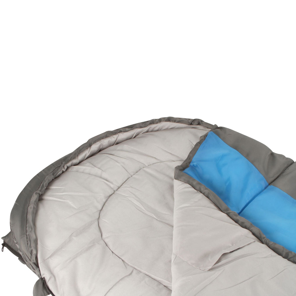 Wildtrak +5°C to +10°C Forrest Junior Kids/Youth Hooded Sleeping Bag, 65 x 205cm - view 7