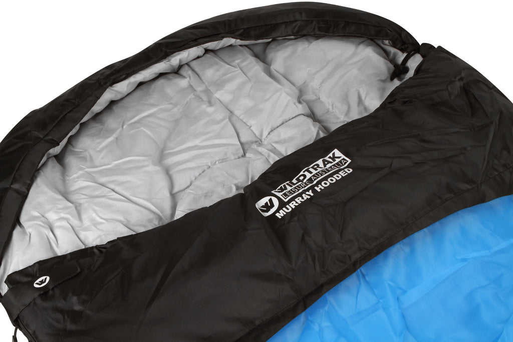 Wildtrak -5°C to -0°C Murray Hooded Sleeping Bag, 80 x 230cm - view 18