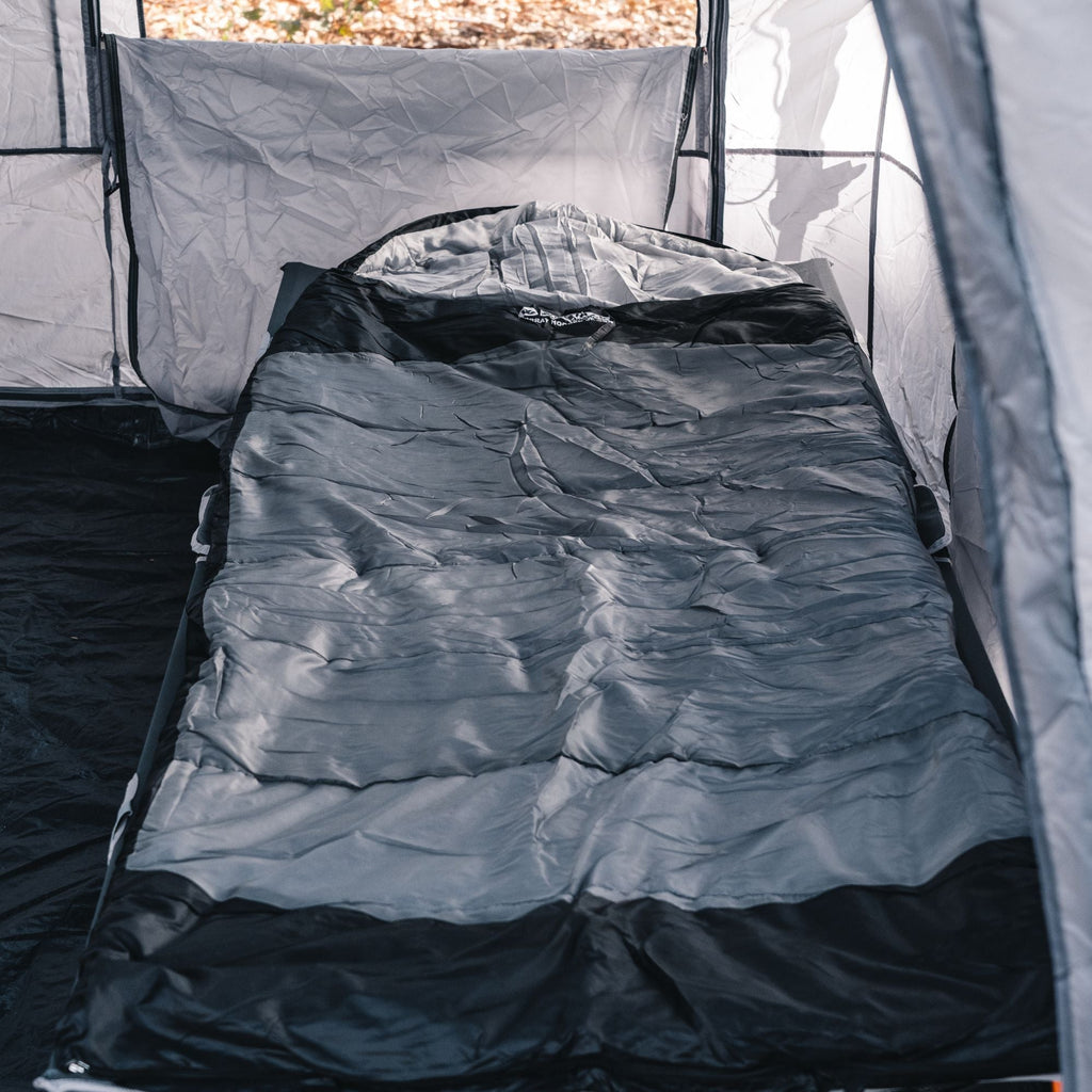 Wildtrak 0°C to -5°C Murray Jumbo Hooded Sleeping Bag, 90 x 24cm - view 3