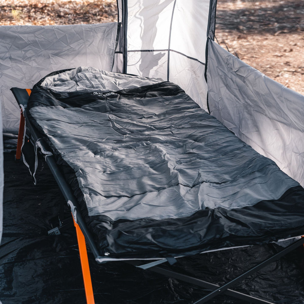 Wildtrak 0°C to -5°C Murray Jumbo Hooded Sleeping Bag, 90 x 24cm - view 5