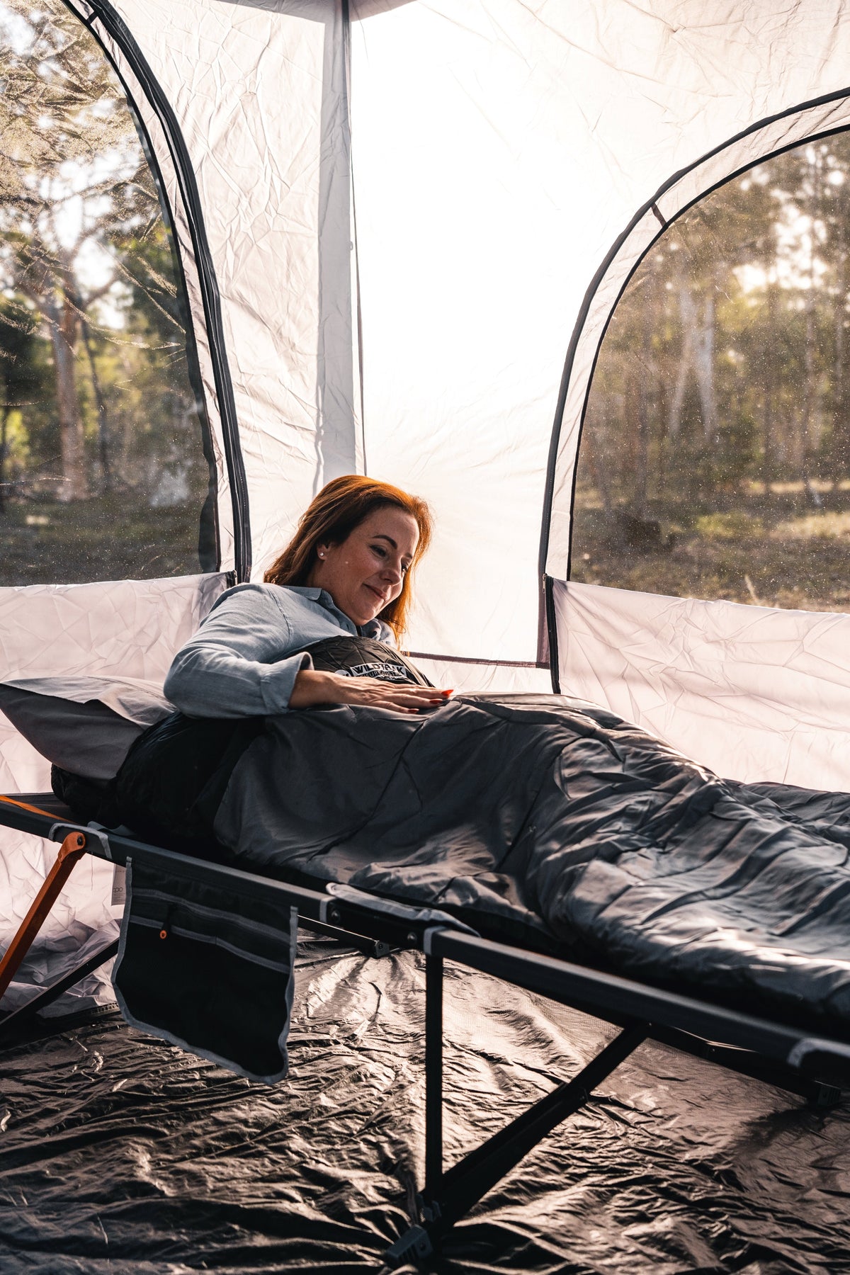 Wildtrak 0°C to -5°C Murray Jumbo Hooded Sleeping Bag, 90 x 24cm - view 12