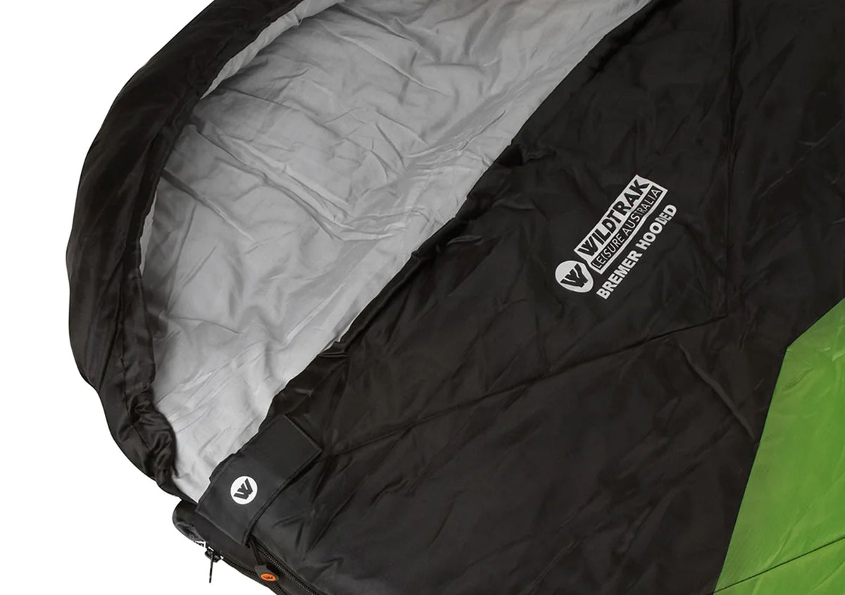Wildtrak -5°C to 0°C Bremer Junior Kids/Youth Hooded Sleeping Bag, 65 x 170cm - view 14