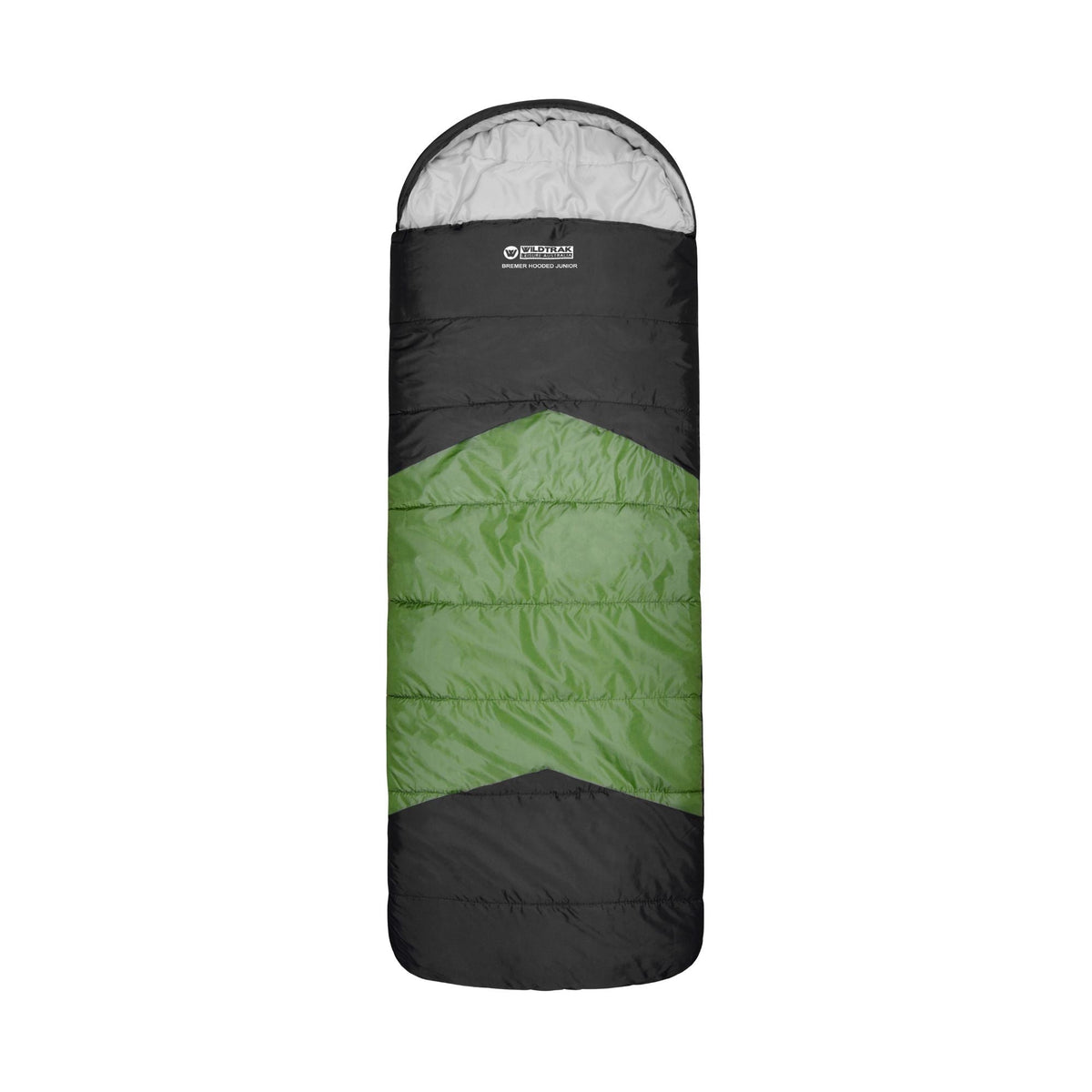 Wildtrak -5°C to 0°C Bremer Junior Kids/Youth Hooded Sleeping Bag, 65 x 170cm