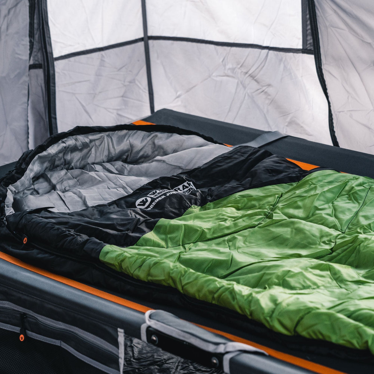 Wildtrak -5°C to 0°C Bremer Junior Kids/Youth Hooded Sleeping Bag, 65 x 170cm - view 3