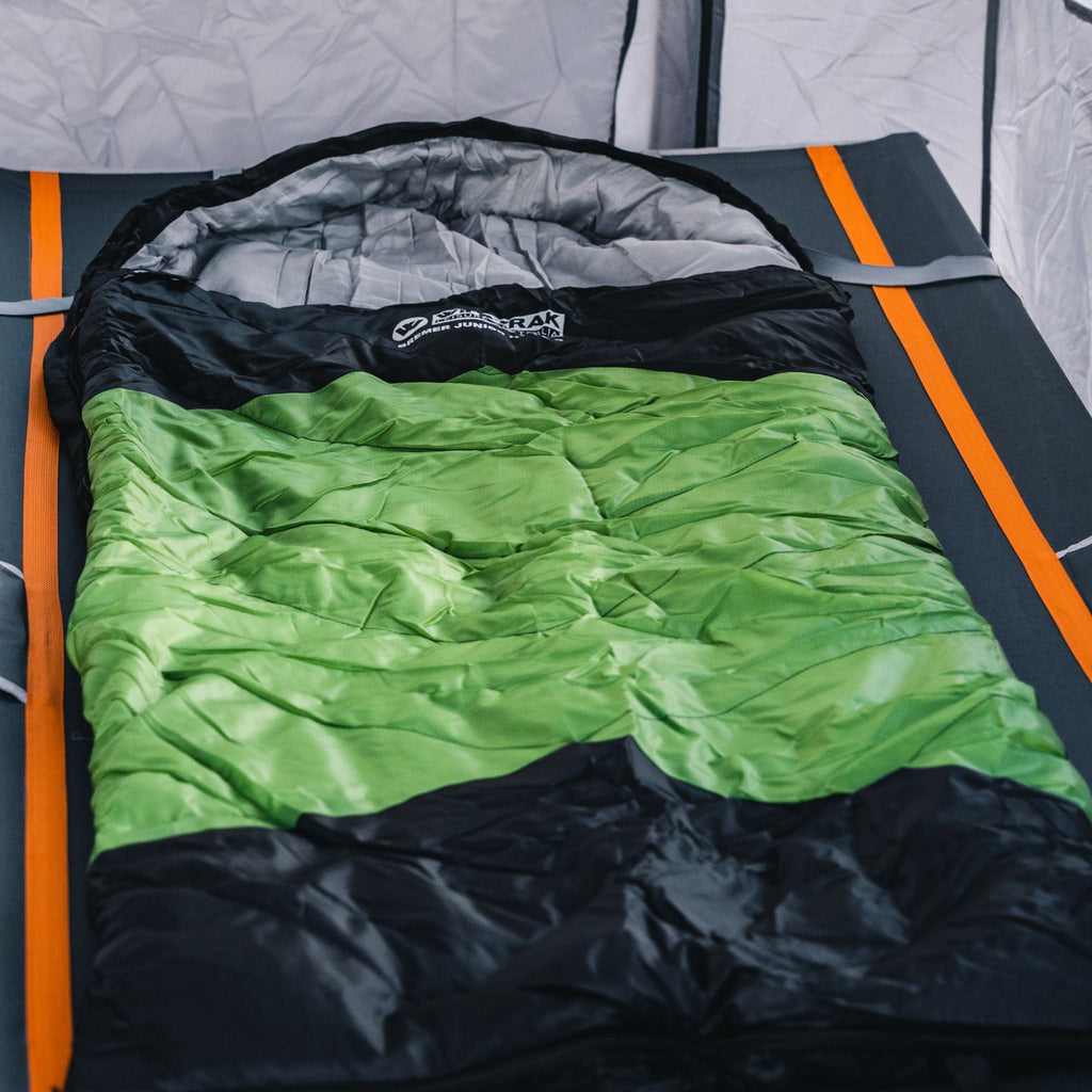 Wildtrak -5°C to 0°C Bremer Junior Kids/Youth Hooded Sleeping Bag, 65 x 170cm - view 6