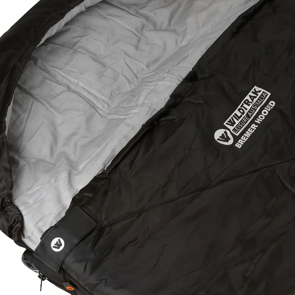 Wildtrak -5°C to 0°C Bremer Junior Kids/Youth Hooded Sleeping Bag, 65 x 170cm - view 9