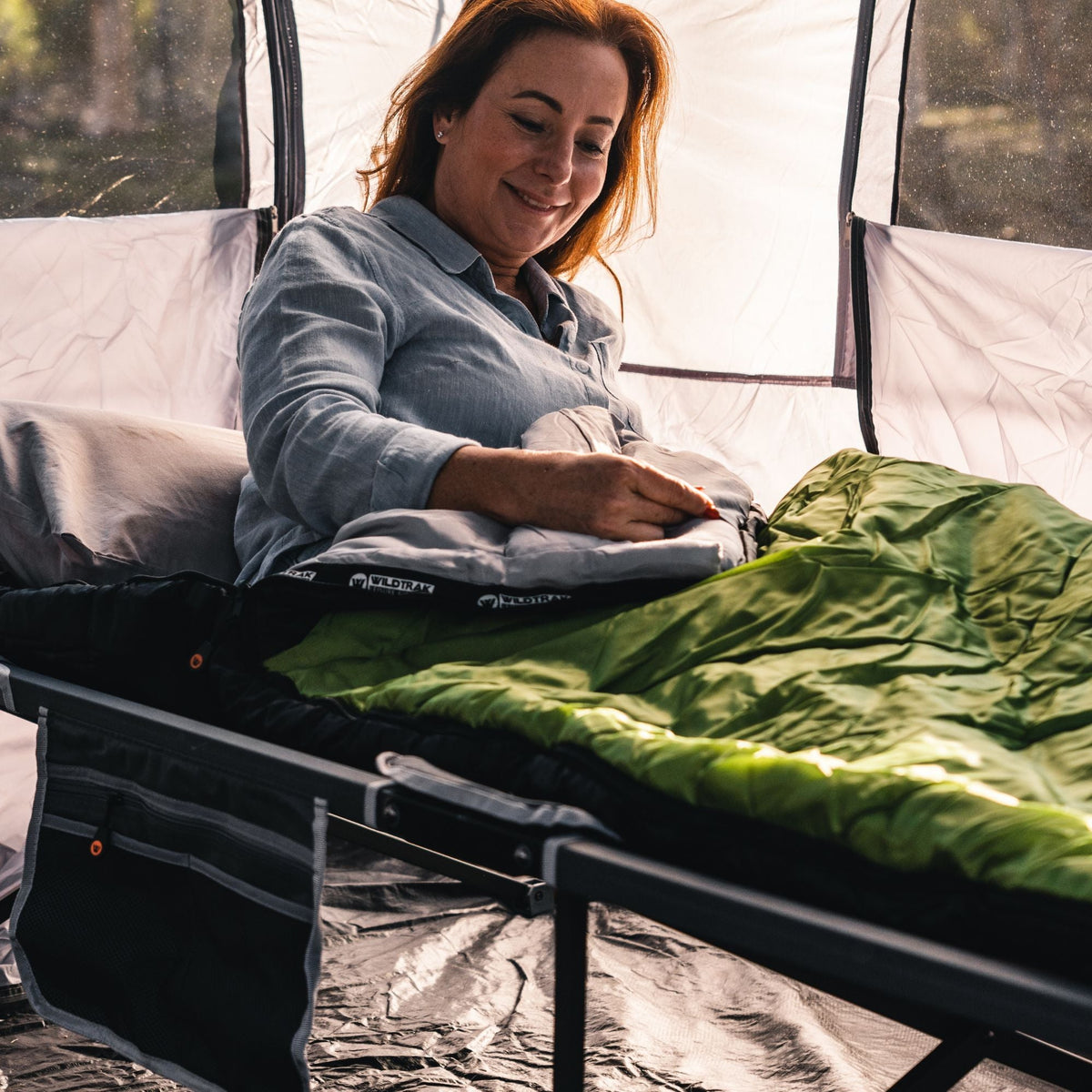 Wildtrak -5°C to 0°C Bremer Hooded Sleeping Bag, 80 x 220cm - view 2