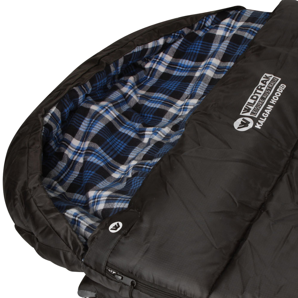 Wildtrak -2 to -7°C Kalgan Hooded Sleeping Bag, 80 x 220cm - view 4