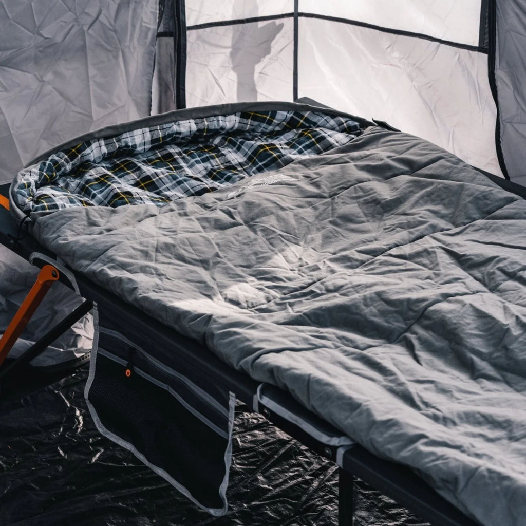 Wildtrak -2 to -7°C Frankland Jumbo Hooded Sleeping Bag, 90 x 230cm - view 2