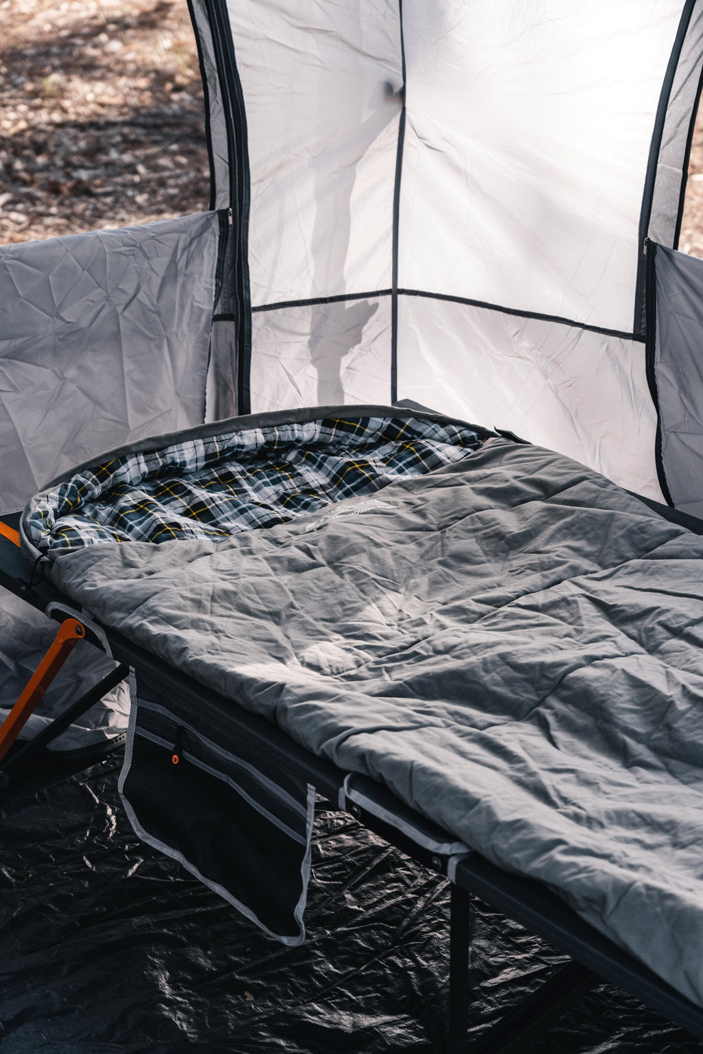 Wildtrak -2 to -7°C Frankland Jumbo Hooded Sleeping Bag, 90 x 230cm - view 9