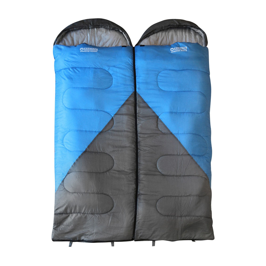 Wildtrak +5°C to +10°C Gascoyne Twin Hooded Sleeping Bag, Single or Double 70 x 230cm - view 6