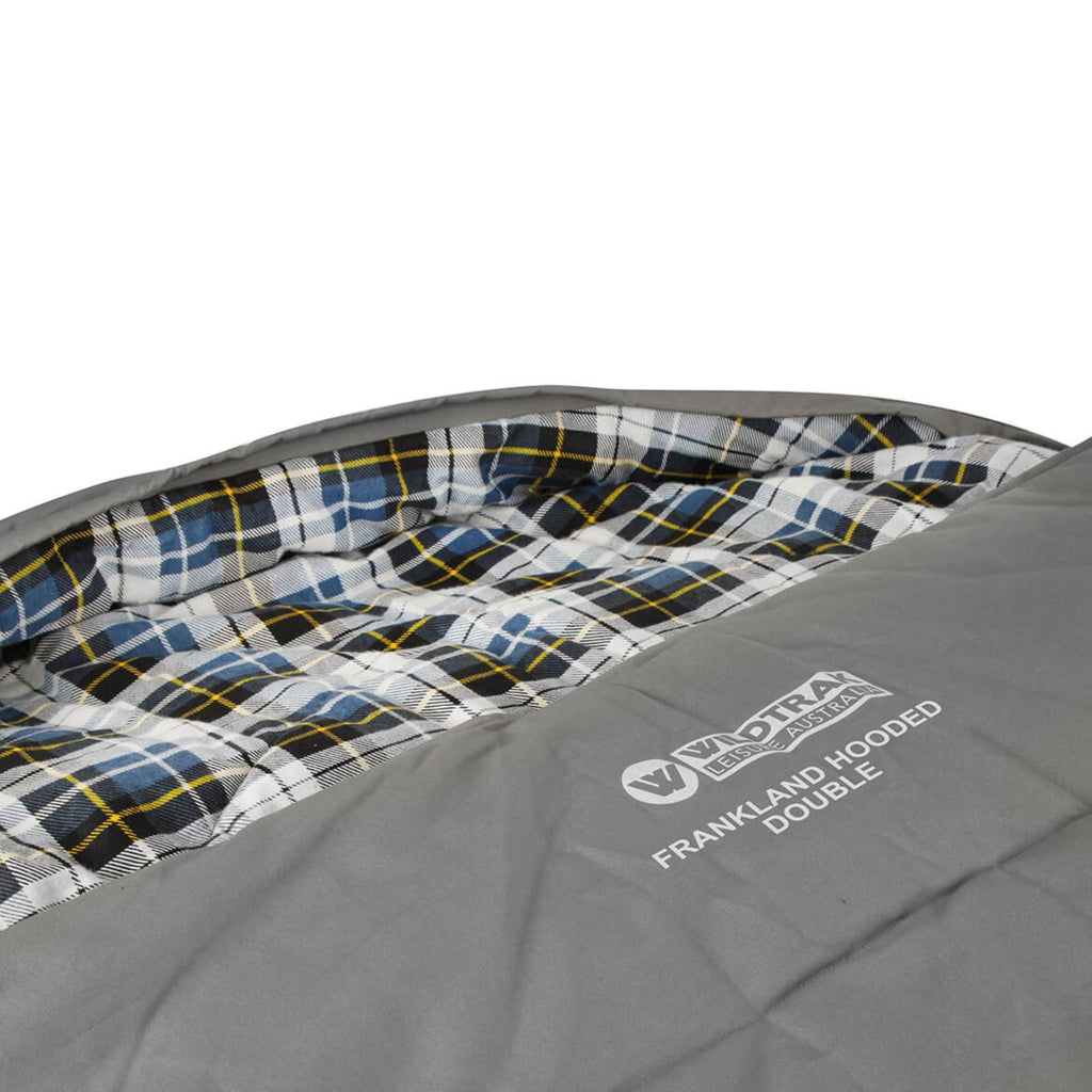 Wildtrak -2 to -7°C Frankland Double Hooded Sleeping Bag, 120 x 230cm - view 3