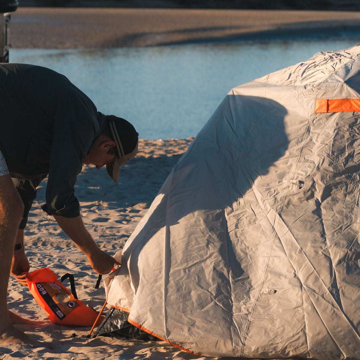 Wildtrak 2P Easy Up Mozzie Dome Tent 2 Outer Fly with Carry Bag - view 7