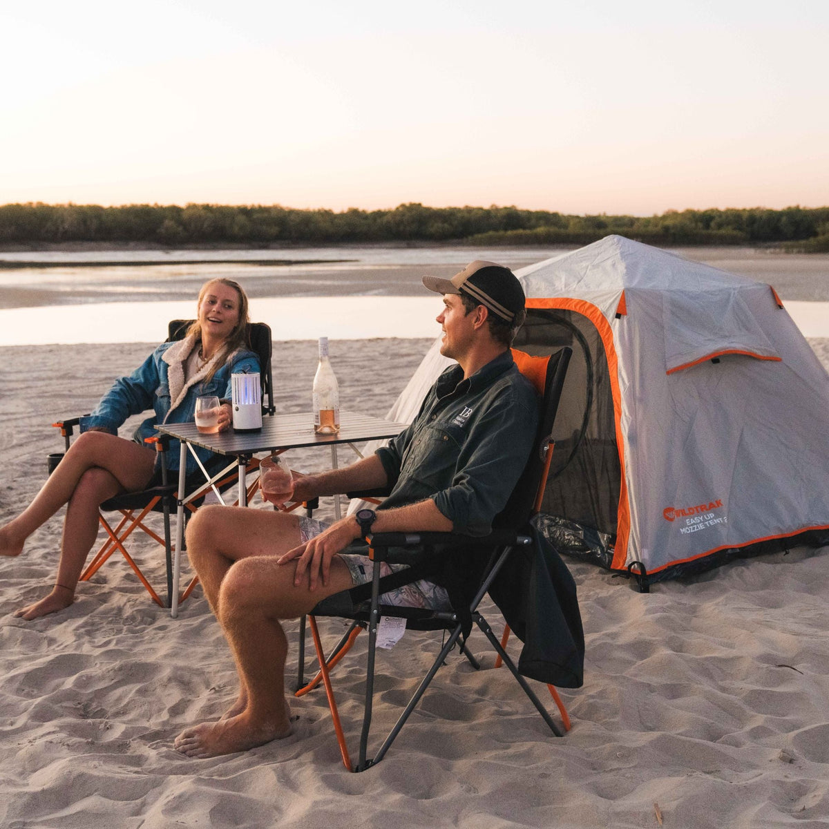 Wildtrak 2P Easy Up Mozzie Dome Tent 2 Outer Fly with Carry Bag - view 8