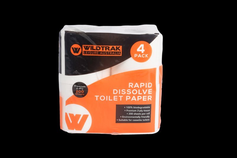 Wildtrak 4pk Rapid Dissolve Biodegradable 2-Ply Toilet Paper - view 6