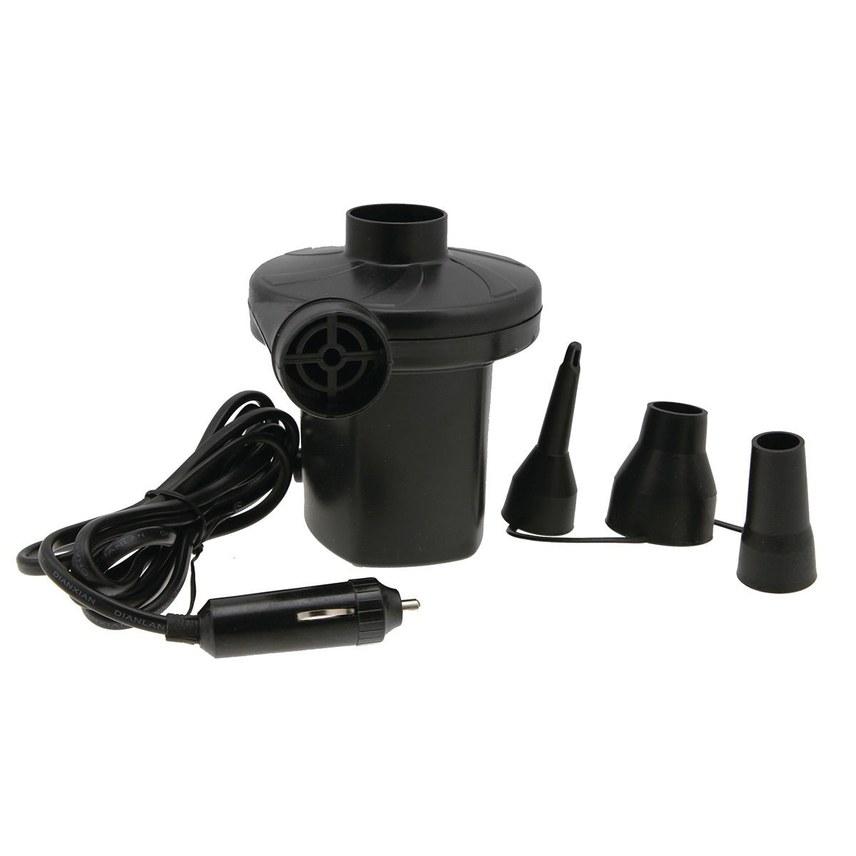 Wildtrak 12V Electic Air Pump with 3 Nozzles, Inflate and Deflate Function - view 6