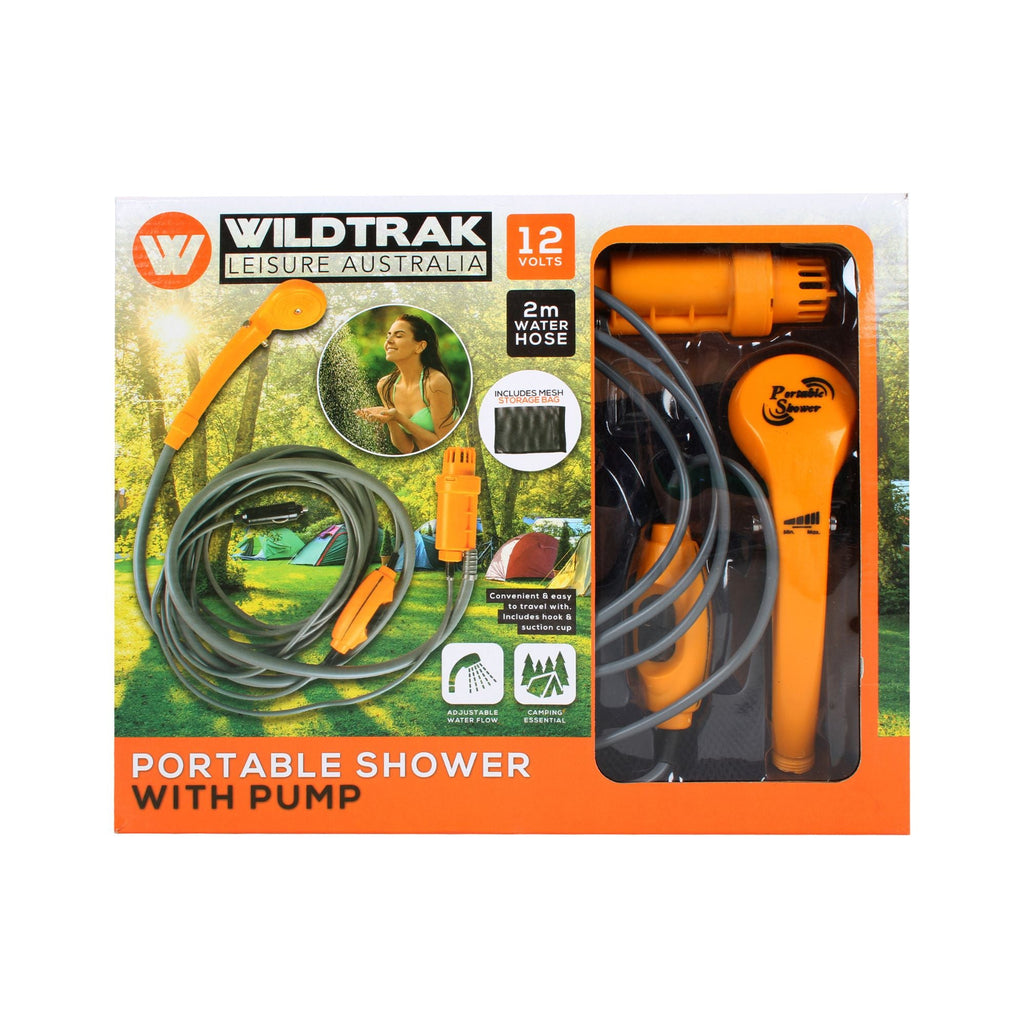 Wildtrak 12V Portable Camp Shower with Pump - view 9