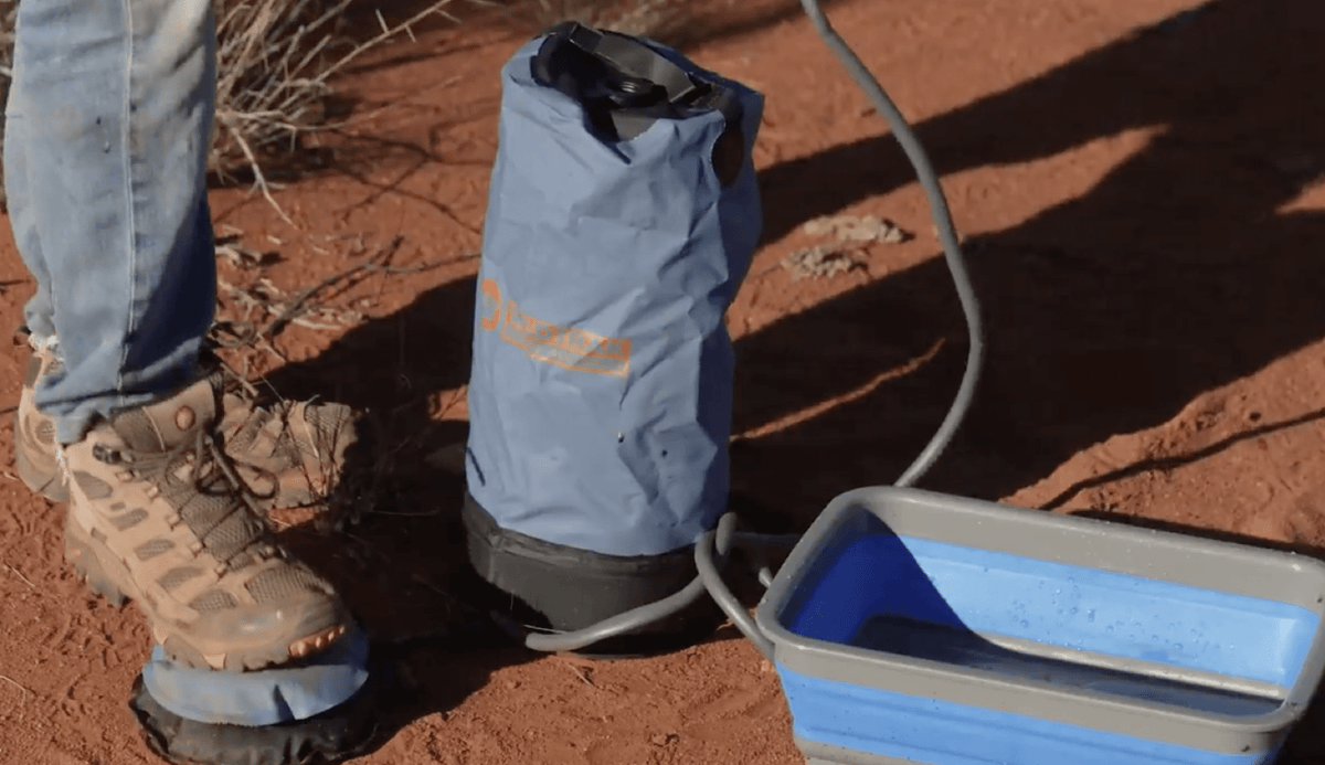 Wildtrak 15L Portable Shower with Foot Pump and Storage Bag - view 17