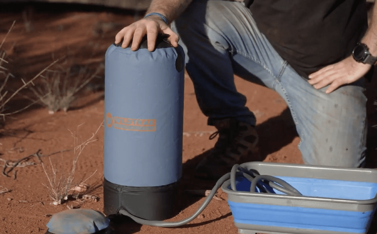 Wildtrak 15L Portable Shower with Foot Pump and Storage Bag - view 19