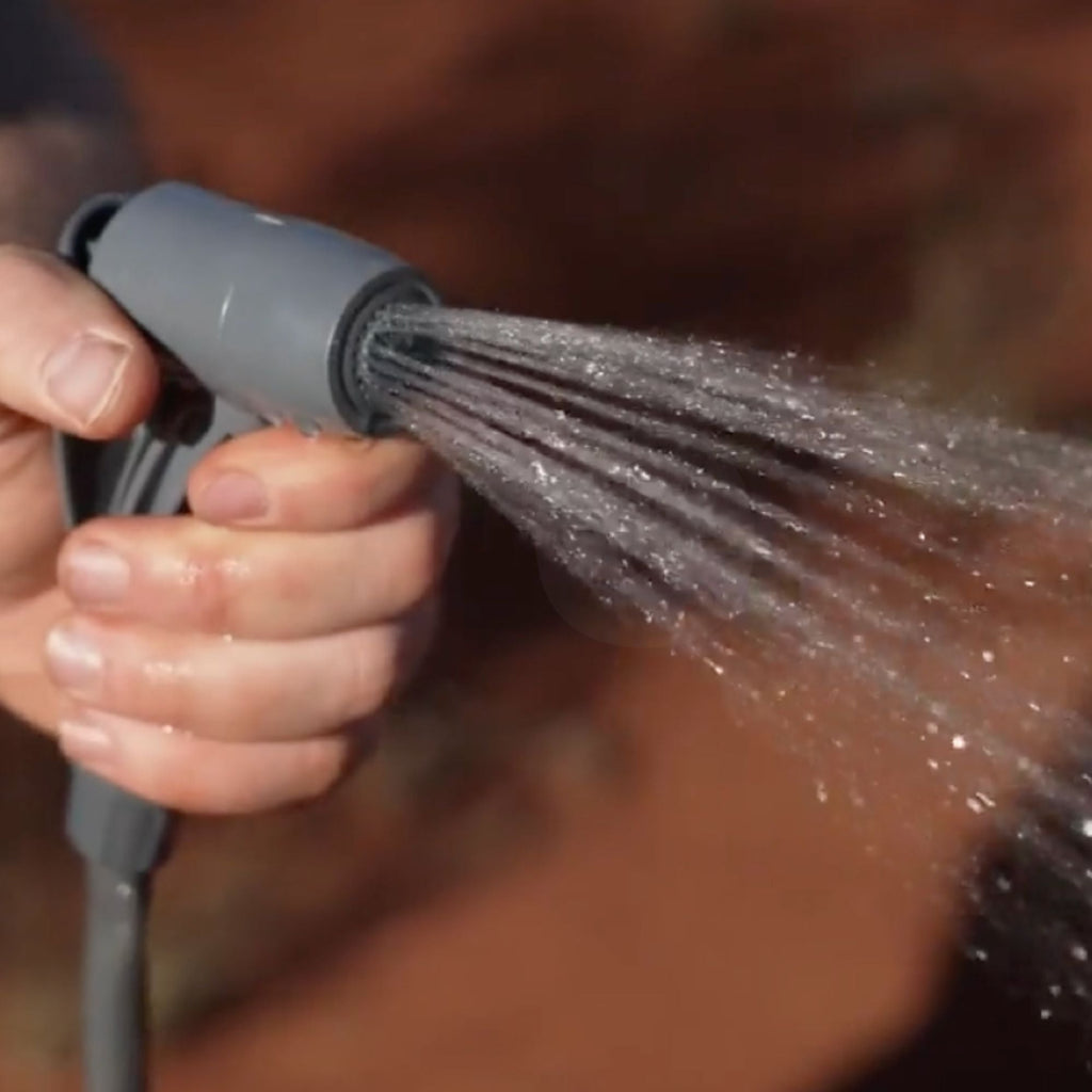 Wildtrak 15L Portable Shower with Foot Pump and Storage Bag - view 4