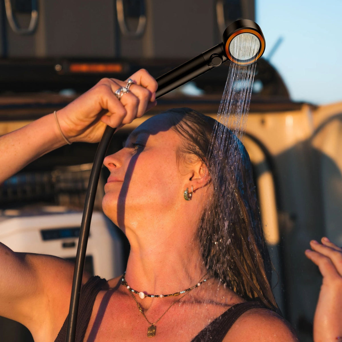 Wildtrak Portable Rechargeable Camping Shower - view 2