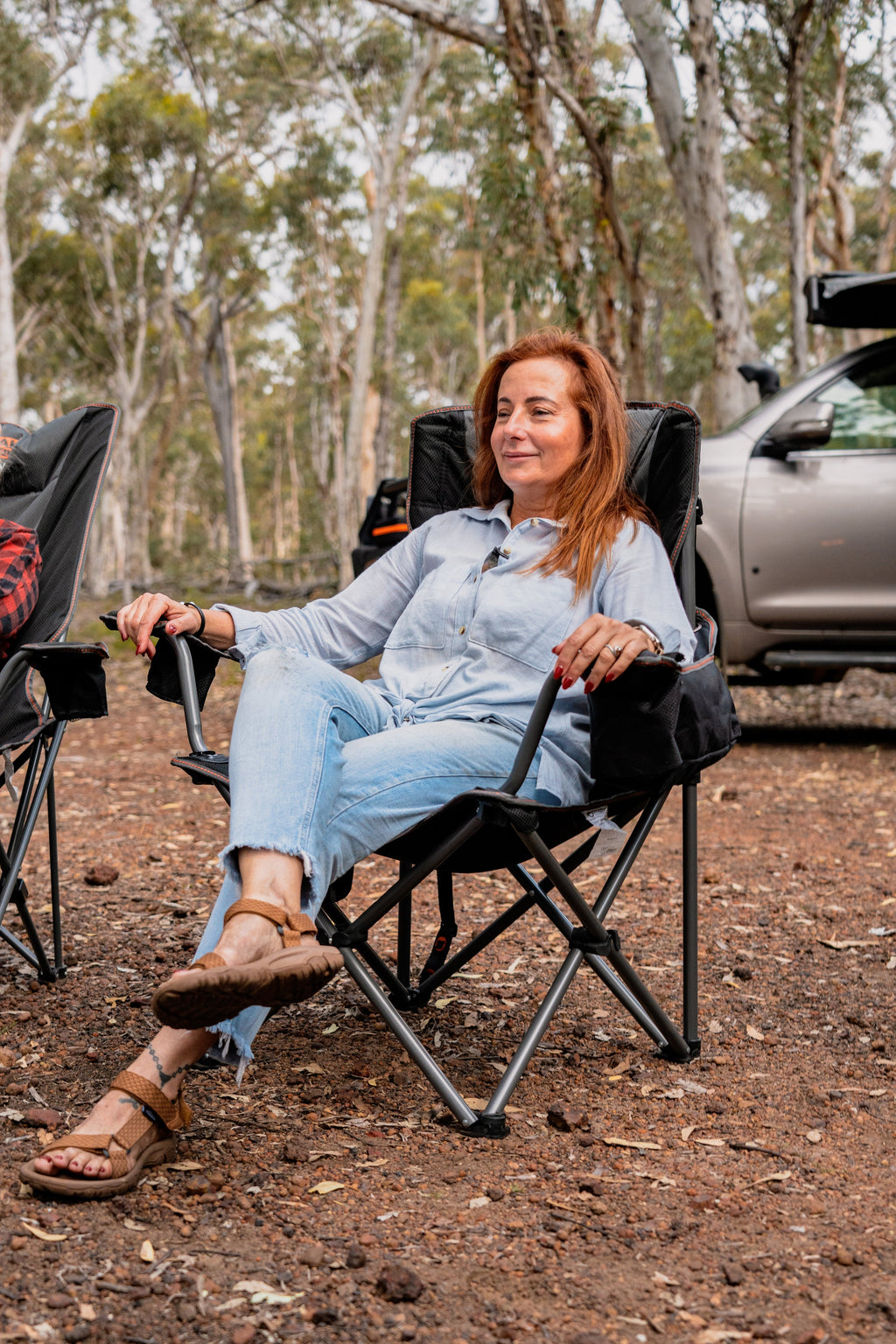 Wildtrak Yardie Deluxe Foldable Cooler Arm Chair - view 18