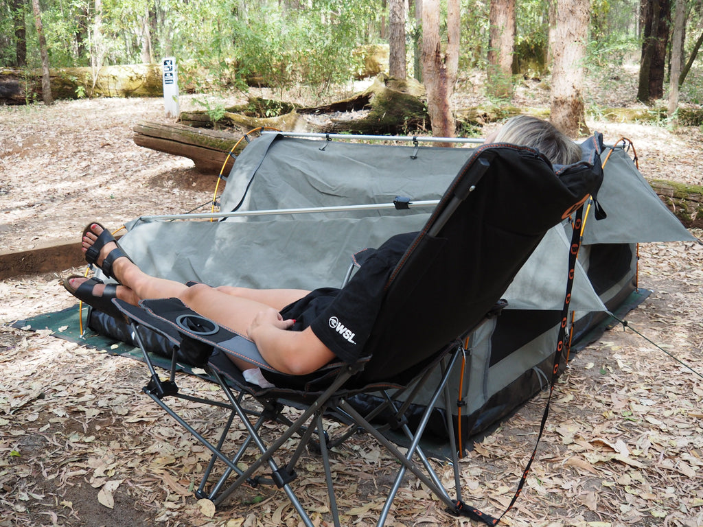 Wildtrak Hamelin Deluxe Recliner Chair, 136kg Weight Capacity - view 25
