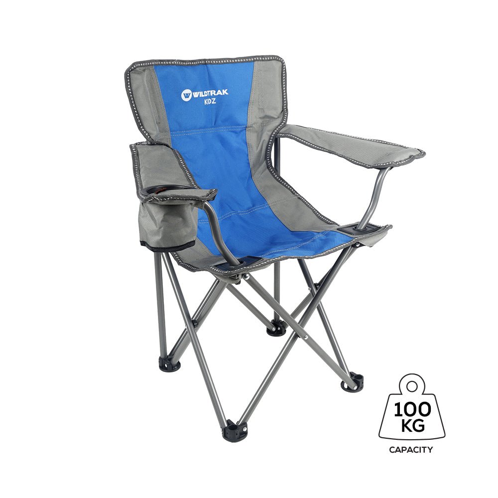 Wildtrak Kidz Folding Camp Chair - Blue - view 14