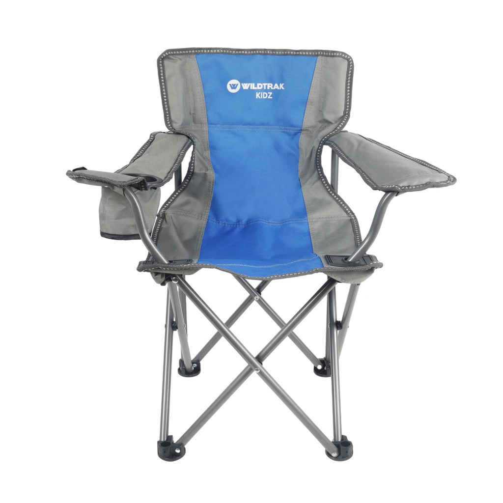 Wildtrak Kidz Folding Camp Chair - Blue - view 4