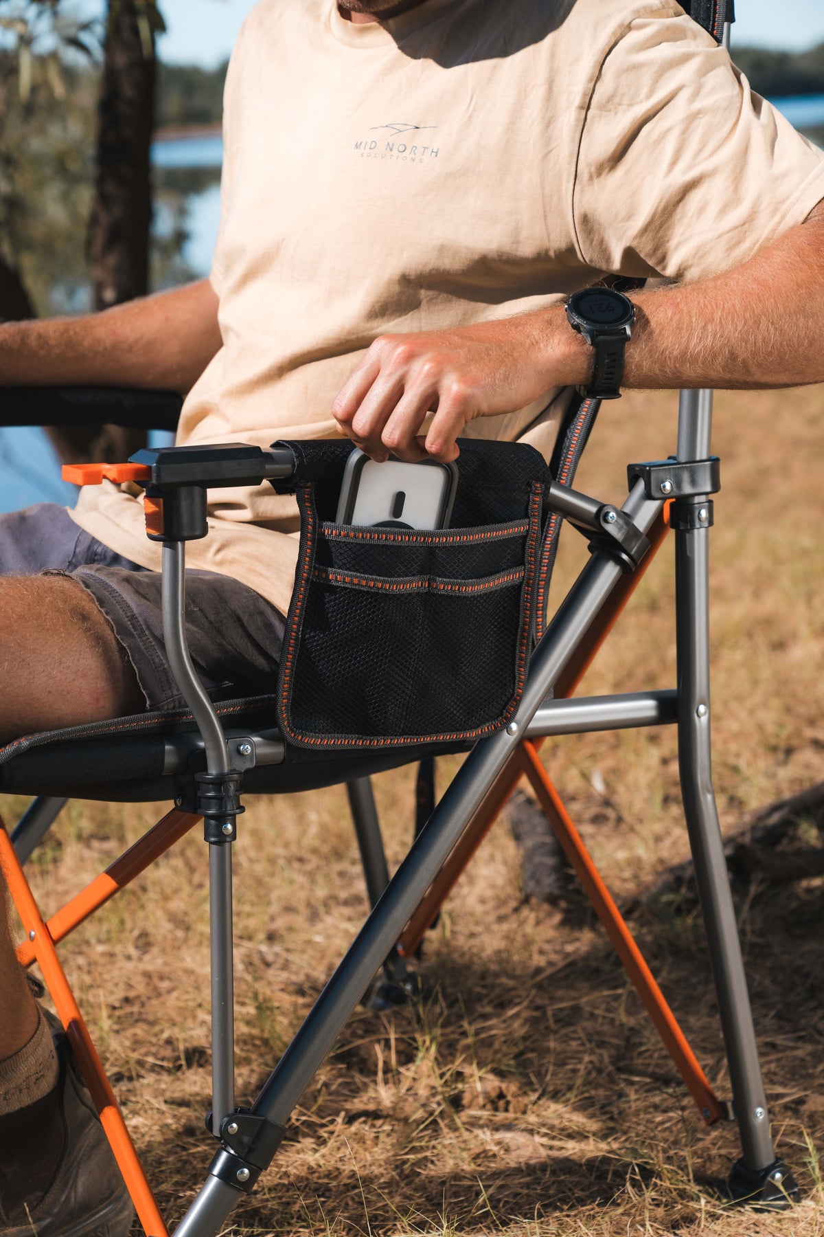 Wildtrak Cheynes Solid Arm Chair High Back - view 20