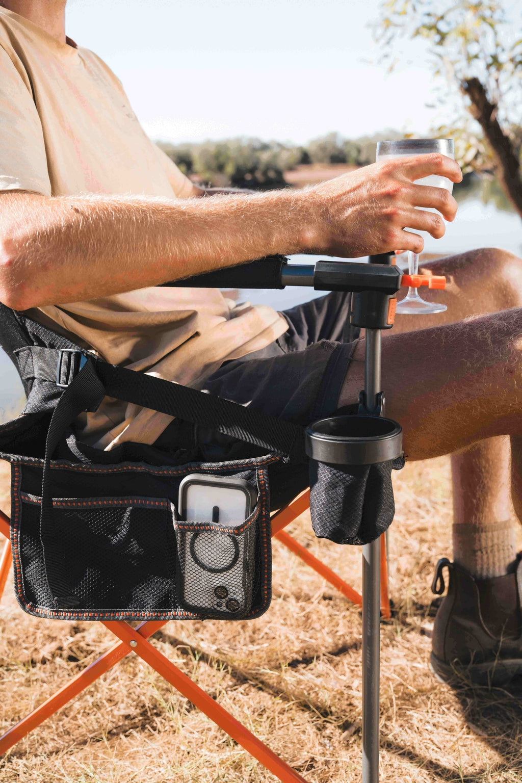 Wildtrak Nannup Folding Camp Chair with Lumbar Support - view 22