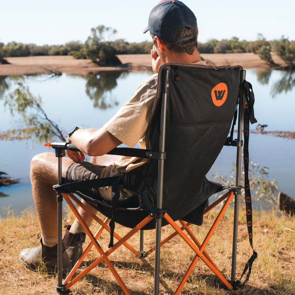 Wildtrak Nannup Folding Camp Chair with Lumbar Support - view 3