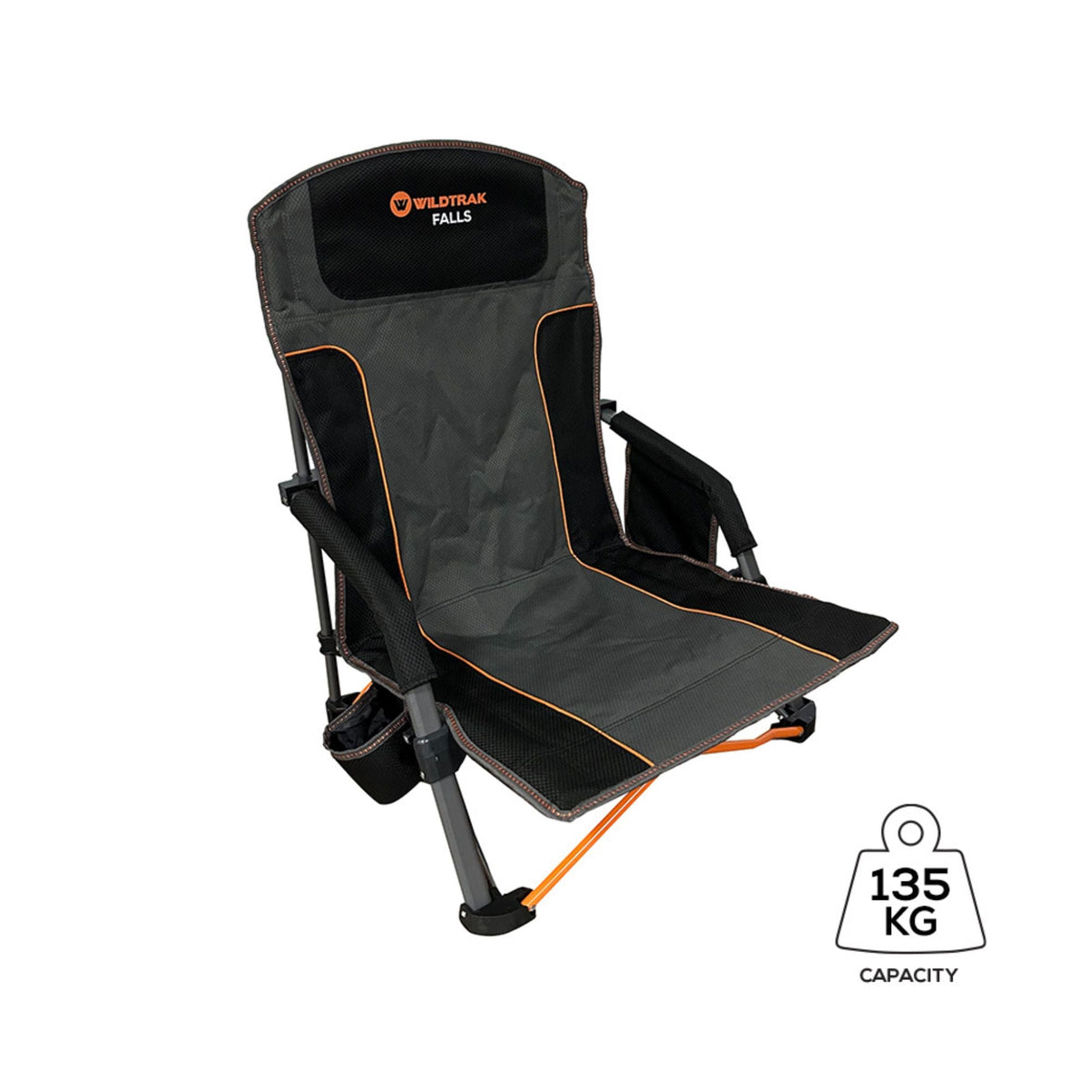 Wildtrak Falls Event Folding Camping Chair, High Back