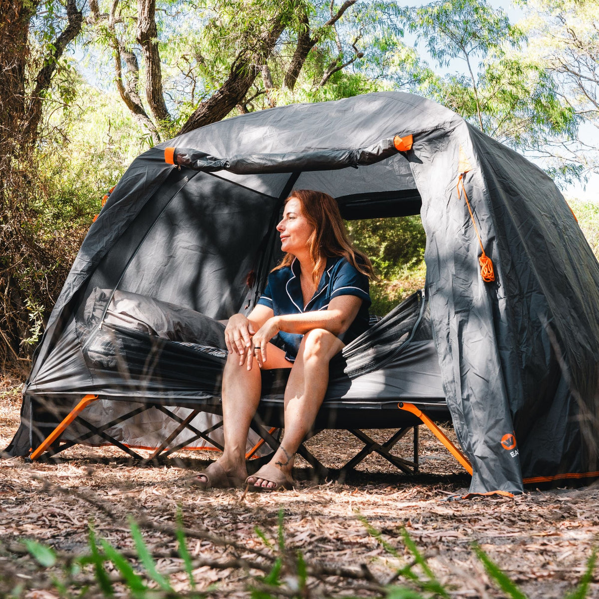 Wildtrak Queen Size 2P Easy Up Stretcher Tent with Vestibules - view 2
