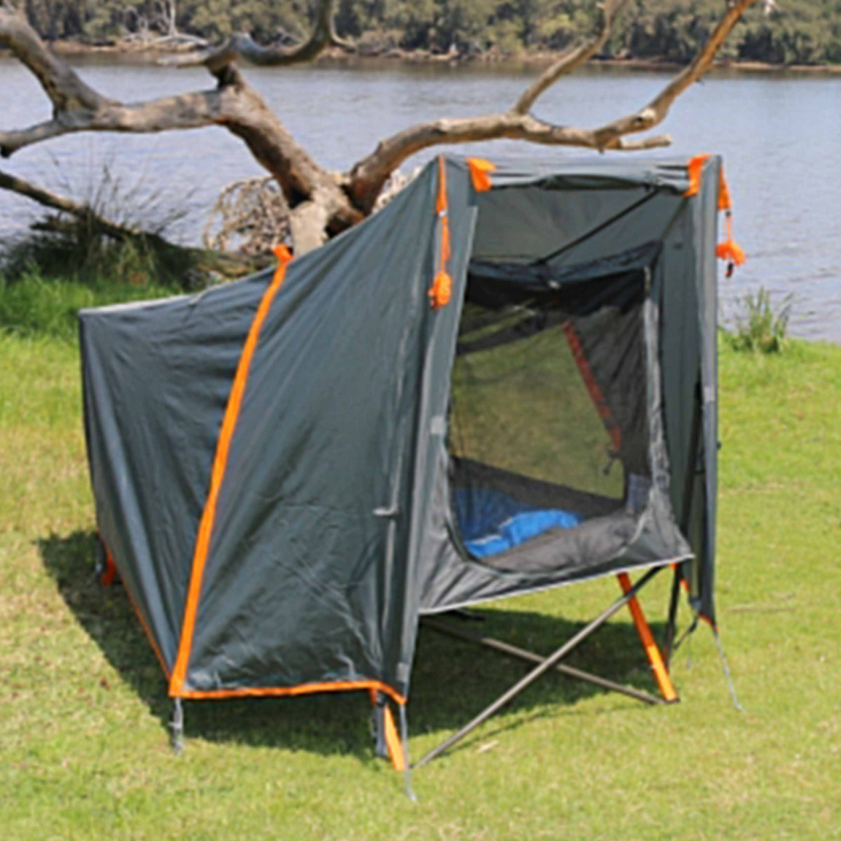 Wildtrak Single Easy Up Waterproof Stretcher Tent with Removable Fly - view 6