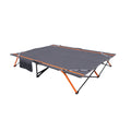 Wildtrak Queen Easy Up Stretcher Bed, 200 x 144 x 42cm